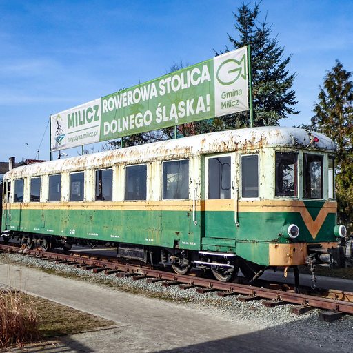 Była stacja kolei wąskotorowej w Miliczu